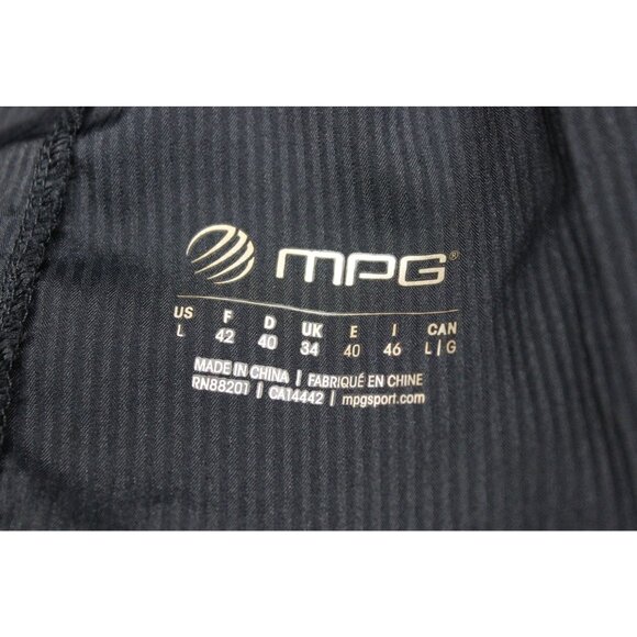 MPG‎ Sport men's lightweight drawstring ankle zip athletic track pants L - Picture 6 of 10